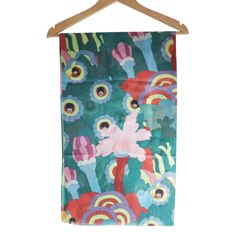 The Beatles - The Beatles Yellow Submarine Psychedelic Scarf