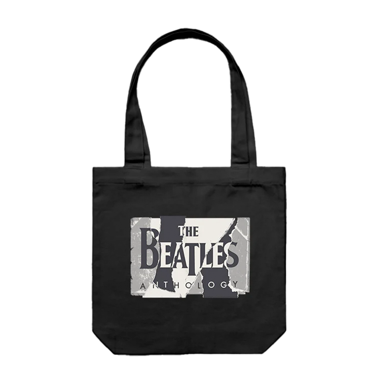 The Beatles - Anthology Black Logo Tote Bag