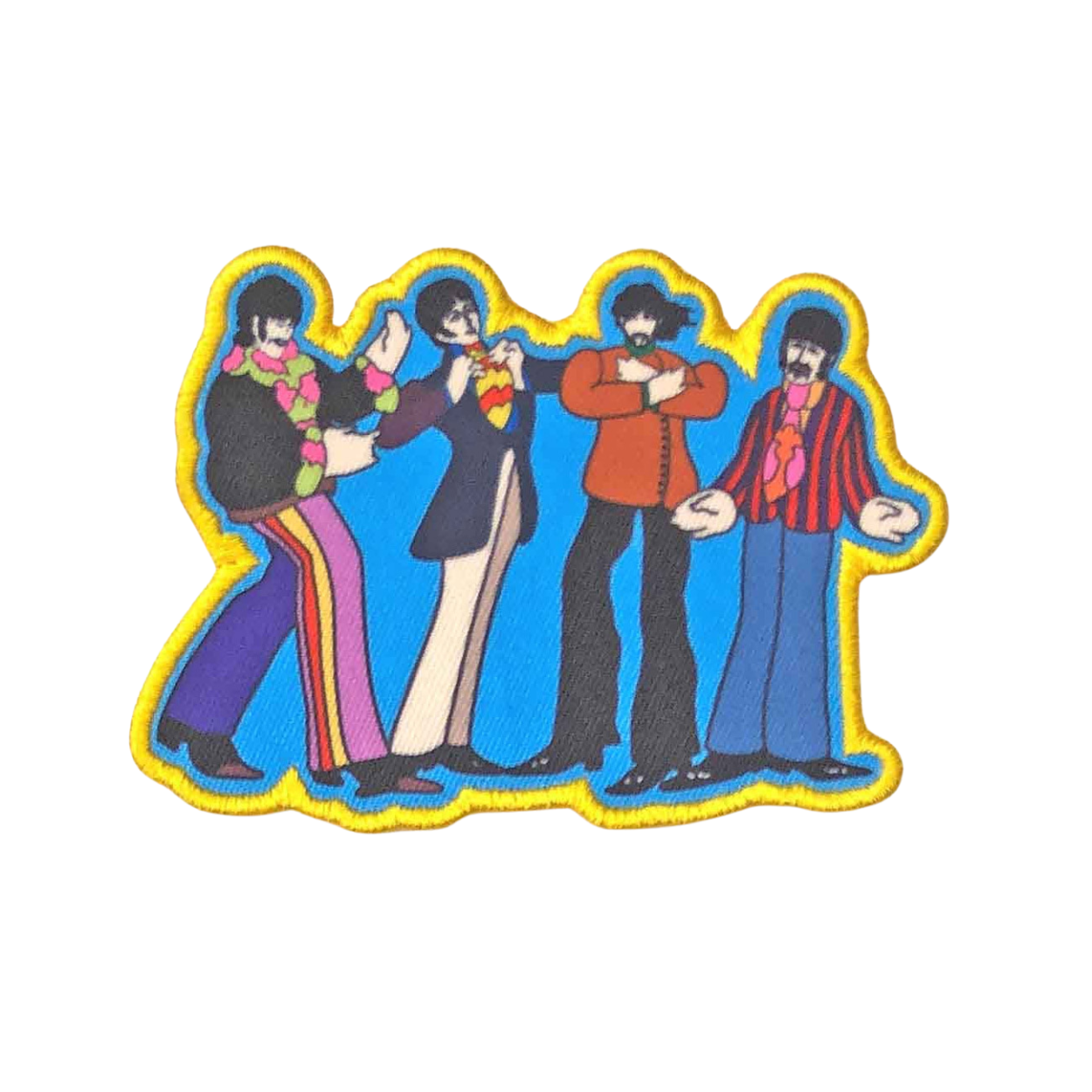 The Beatles - Yellow Submarine Sub Band Woven Patch
