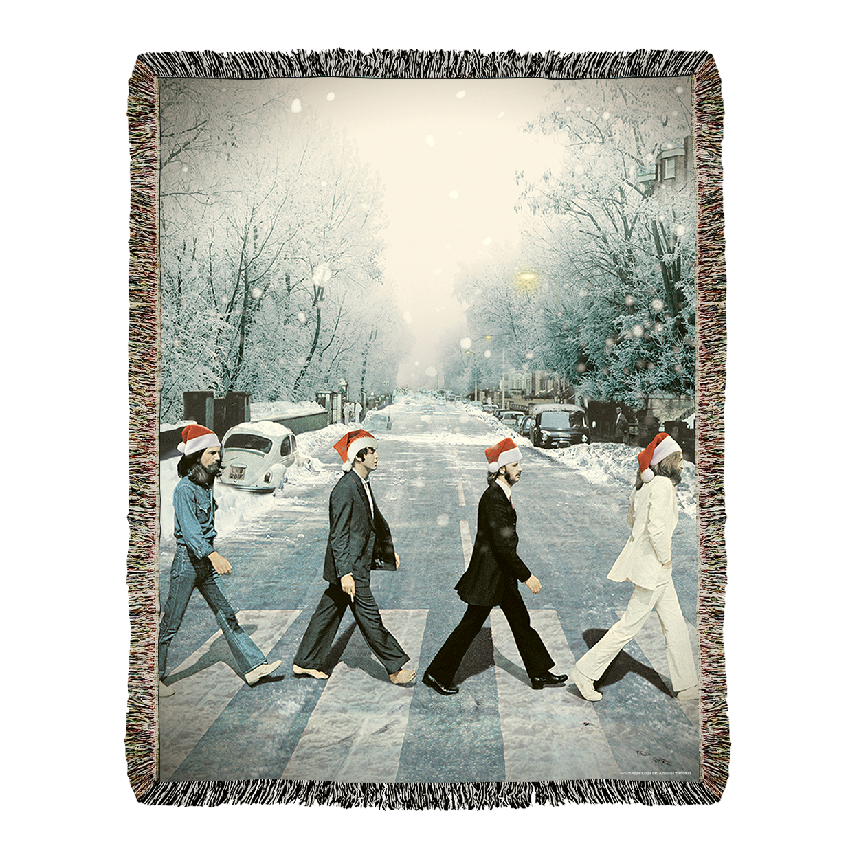 The Beatles - Abbey Road Winter Blanket