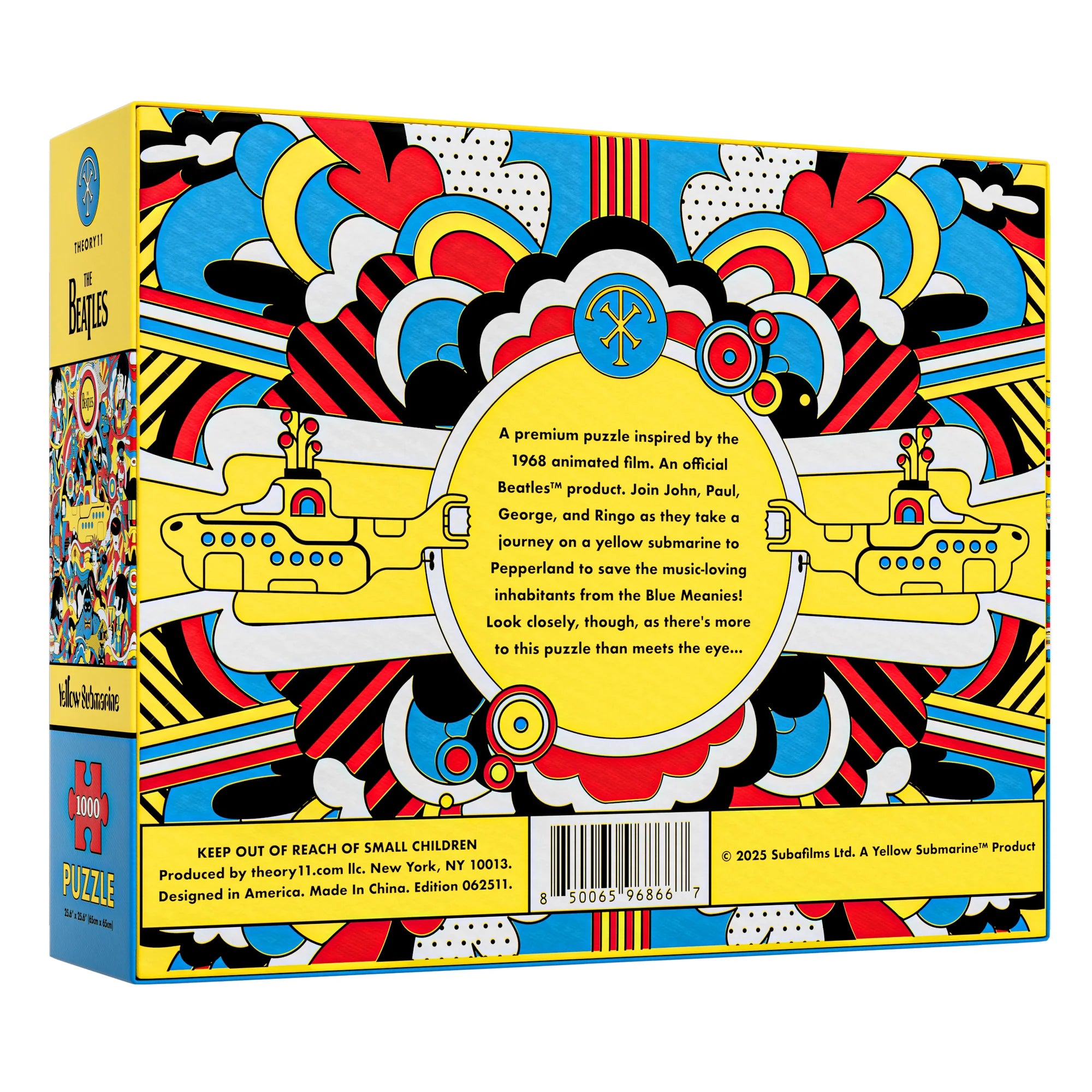 The Beatles - Yellow Submarine Jigsaw Puzzle