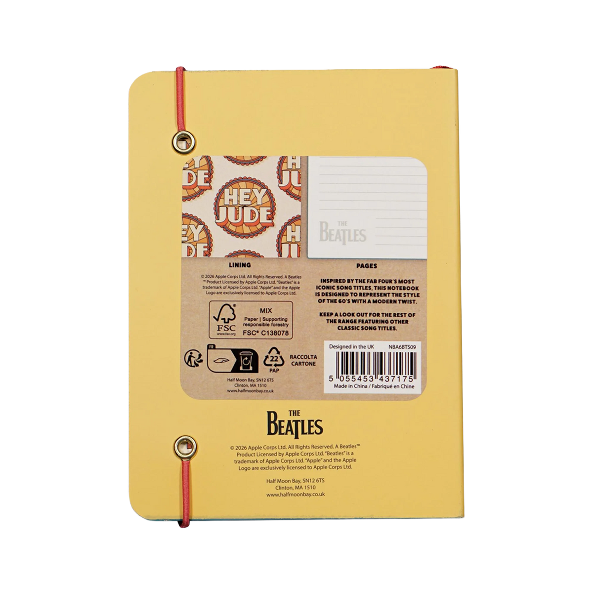 Hey Jude Softcover Notebook - The Beatles