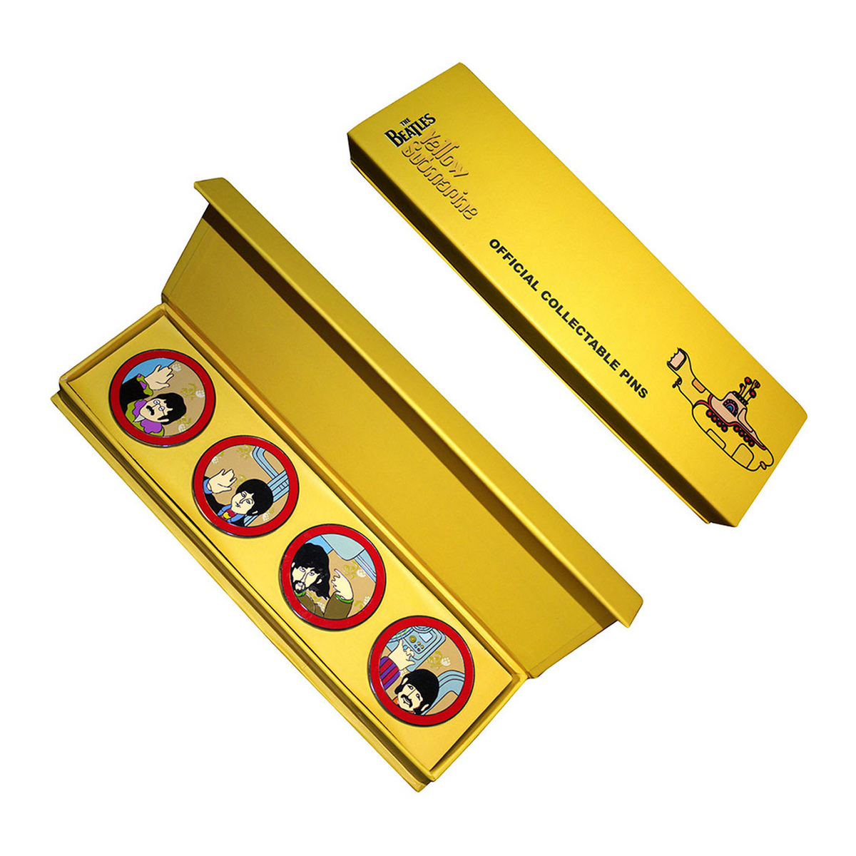 The Beatles - The Beatles Pin Badge Set: Yellow Submarine Portholes