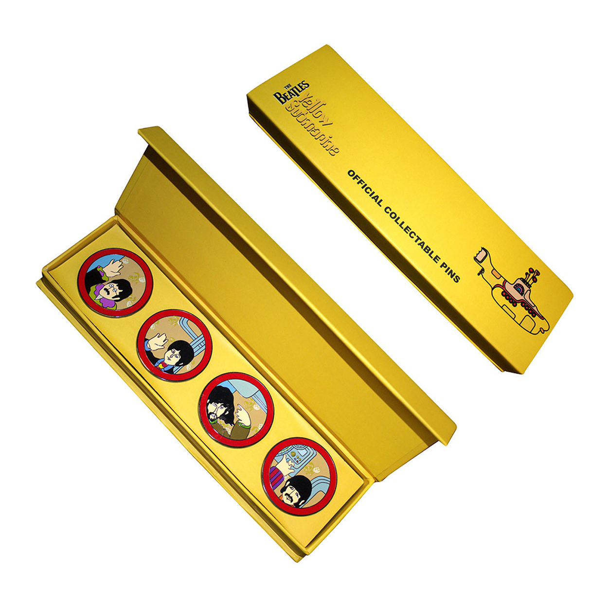 The Beatles - The Beatles Pin Badge Set: Yellow Submarine Portholes