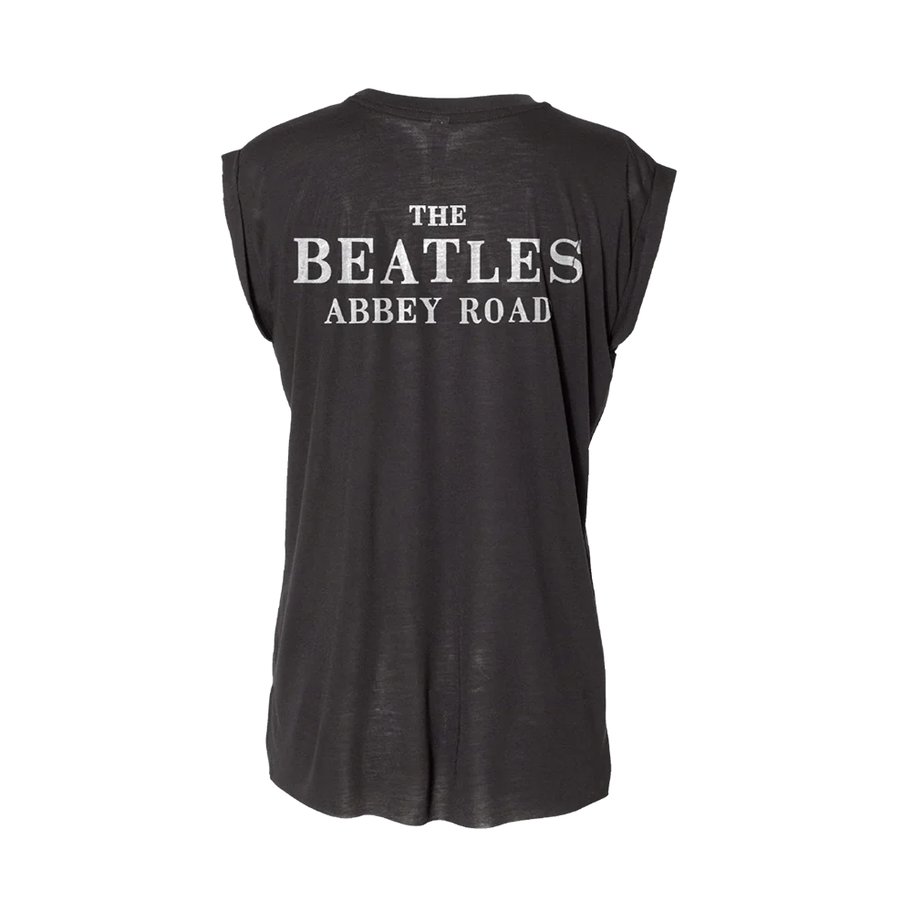 The Beatles - Black Missy Washed Tank