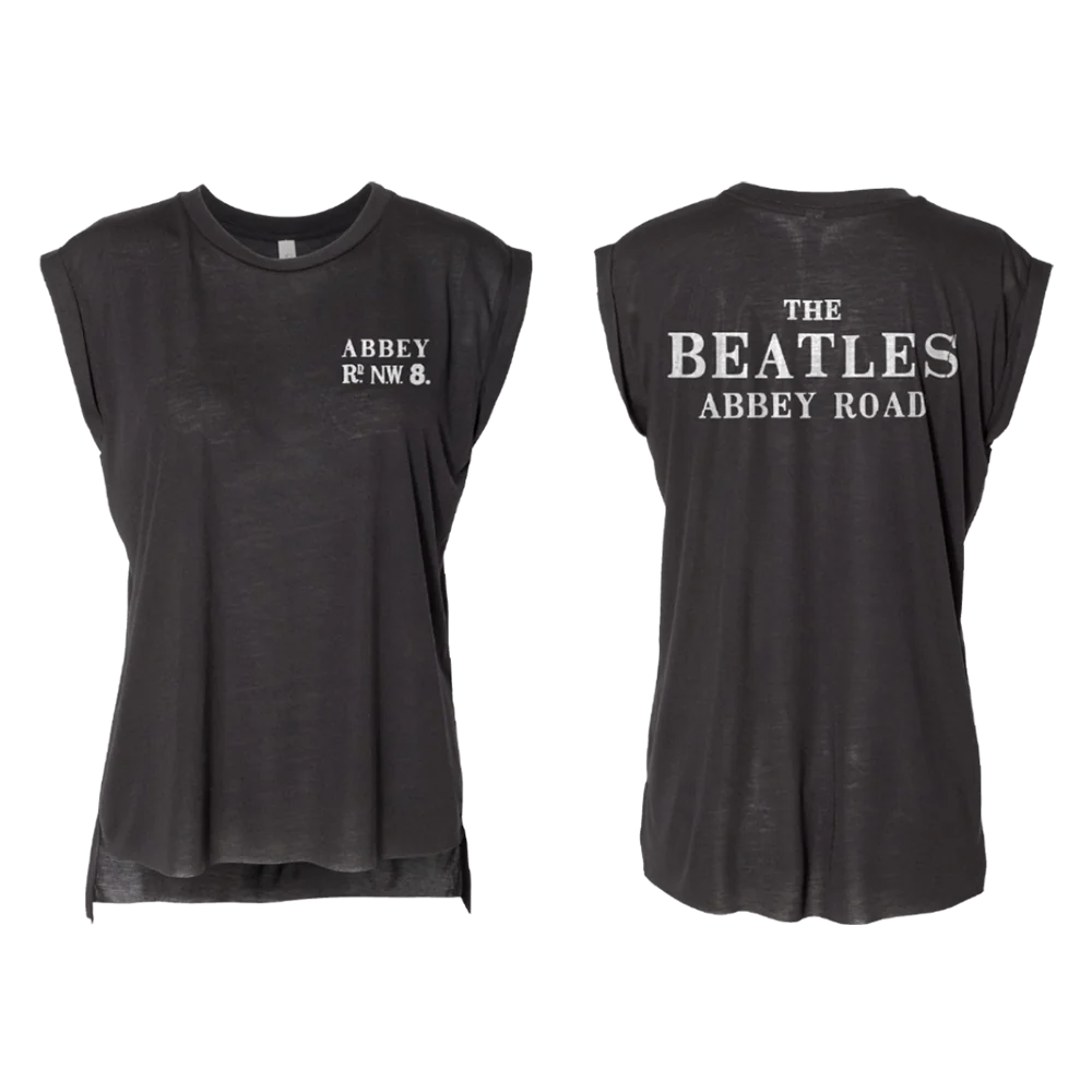 The Beatles - Black Missy Washed Tank