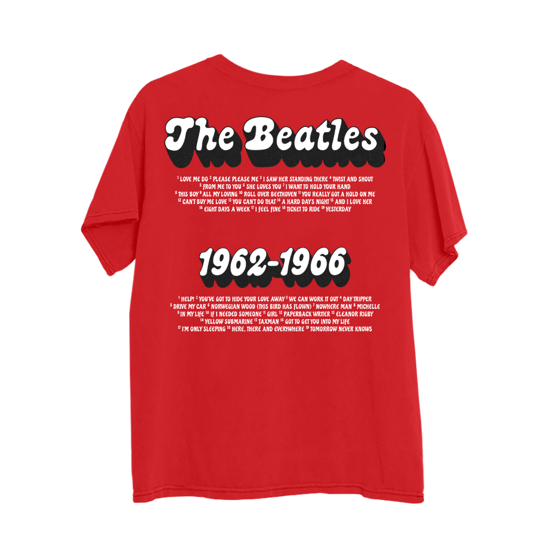 The Beatles - Red Album T-Shirt