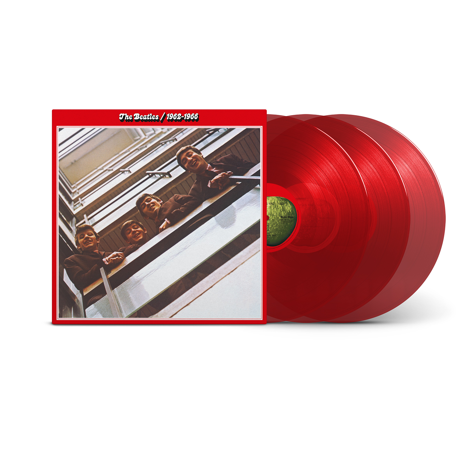 The Beatles 1962–1966 (2023 Edition): 3LP Red Album (Exclusive Red Vinyl) + 3LP Blue Album 1967-1970 (Exclusive Blue Vinyl)