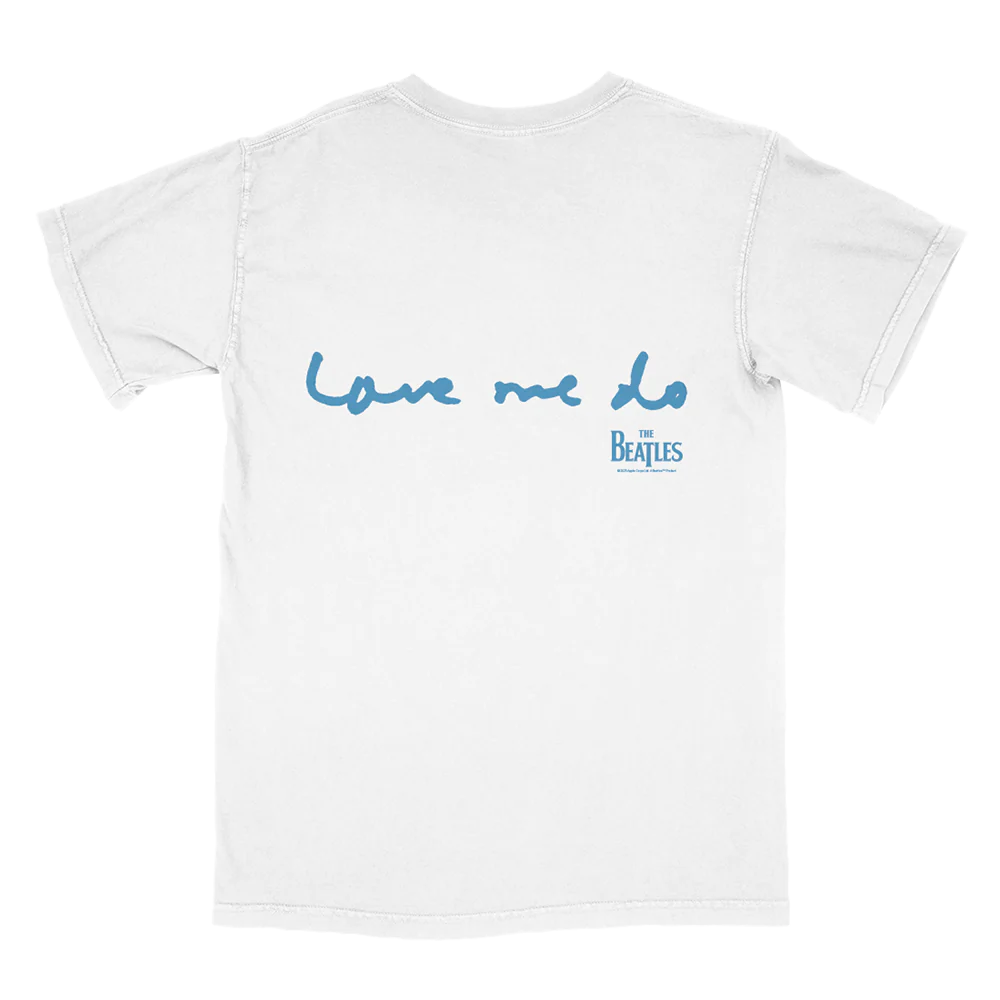 The Beatles - Now and Then / Love Me Do White T-Shirt