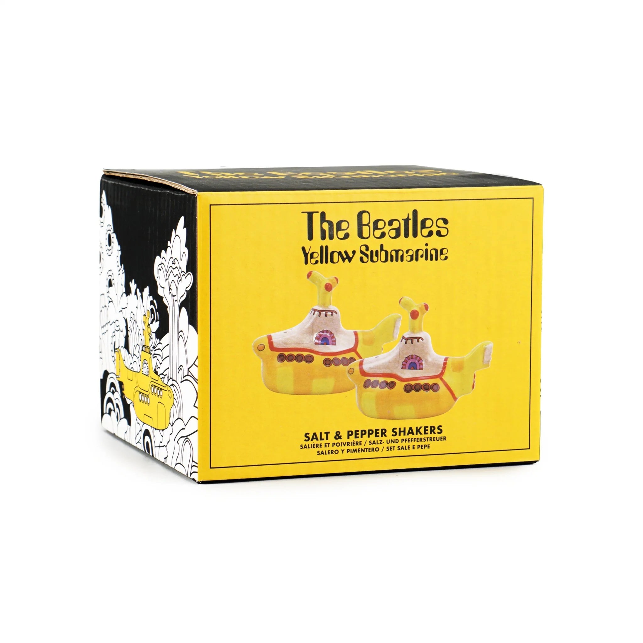 The Beatles - Yellow Sub. Salt and Pepper Shakers Boxed