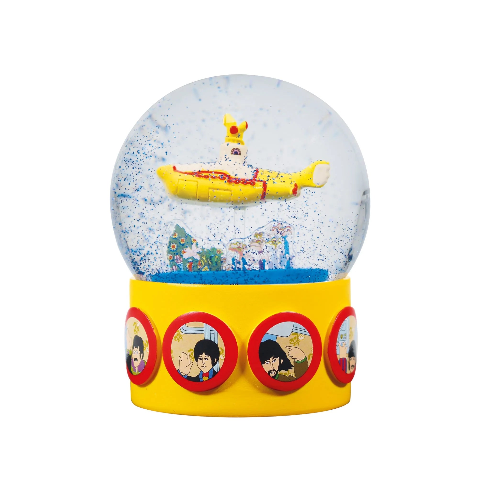 The Beatles - Yellow Submarine Snow Globe Boxed