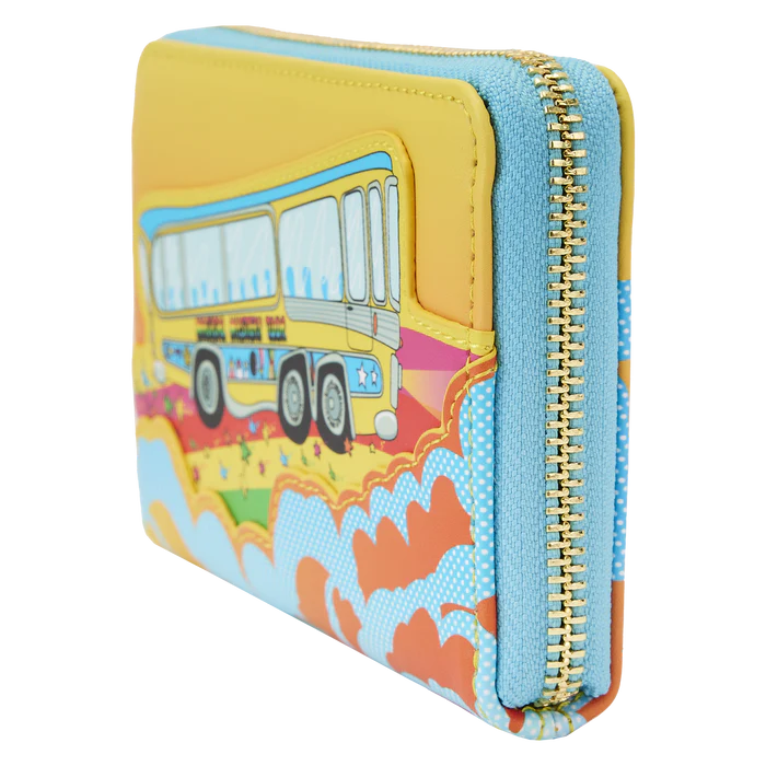 The Beatles - LF The Beatles Magical Mystery Tour Bus Zip Around Wallet