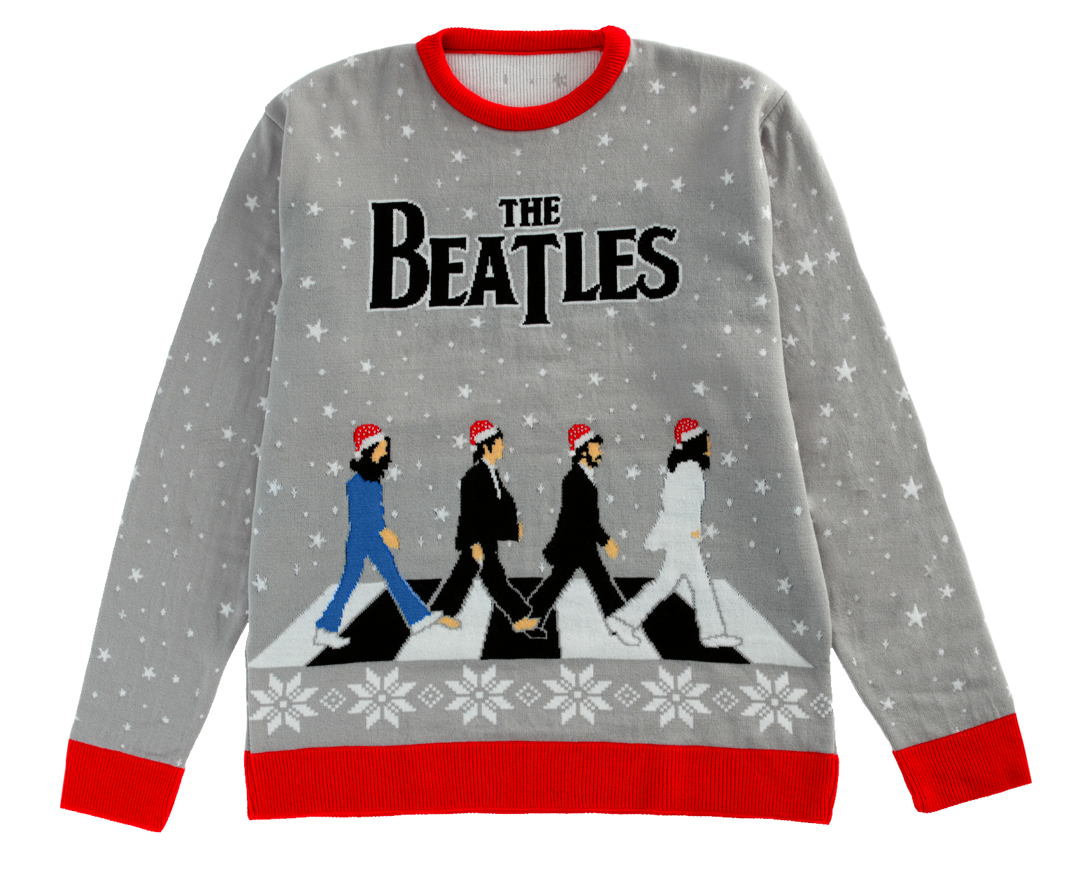 The Beatles - Snow and Then: The Beatles Christmas Jumper
